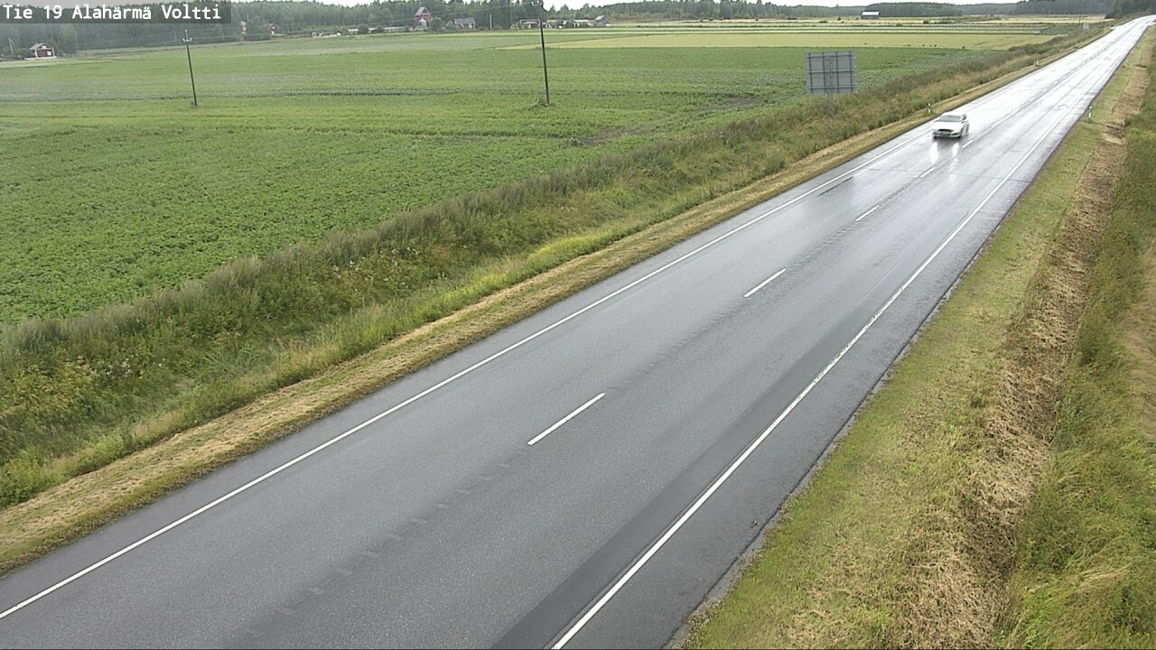 Weather Camera Image Road 19 Alahärmä, Voltti, Kauhava, Etelä-Pohjanmaa