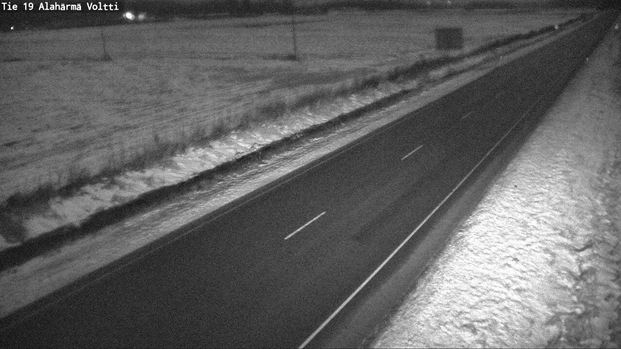 Weather Camera Image Road 19 Alahärmä, Voltti, Kauhava, Etelä-Pohjanmaa