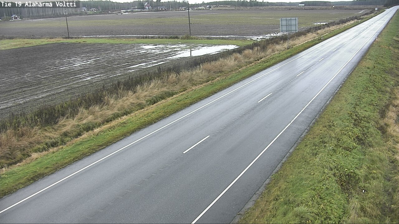 Weather Camera Image Road 19 Alahärmä, Voltti, Kauhava, Etelä-Pohjanmaa