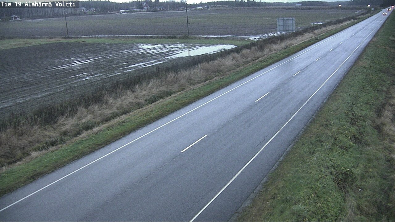 Weather Camera Image Road 19 Alahärmä, Voltti, Kauhava, Etelä-Pohjanmaa