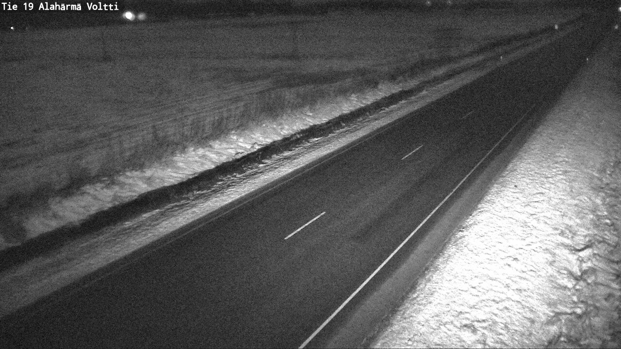Weather Camera Image Road 19 Alahärmä, Voltti, Kauhava, Etelä-Pohjanmaa