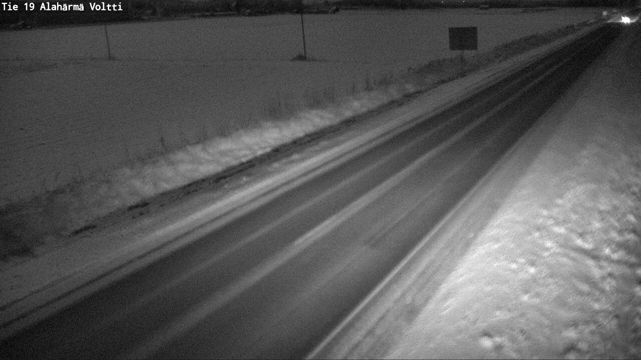 Weather Camera Image Road 19 Alahärmä, Voltti, Kauhava, Etelä-Pohjanmaa