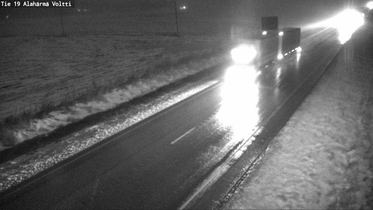 Weather Camera Image Road 19 Alahärmä, Voltti, Kauhava, Etelä-Pohjanmaa