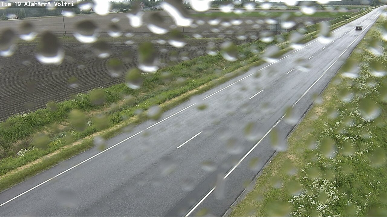 Weather Camera Image Väg 19 Alahärmä, Voltti, Kauhava, Etelä-Pohjanmaa