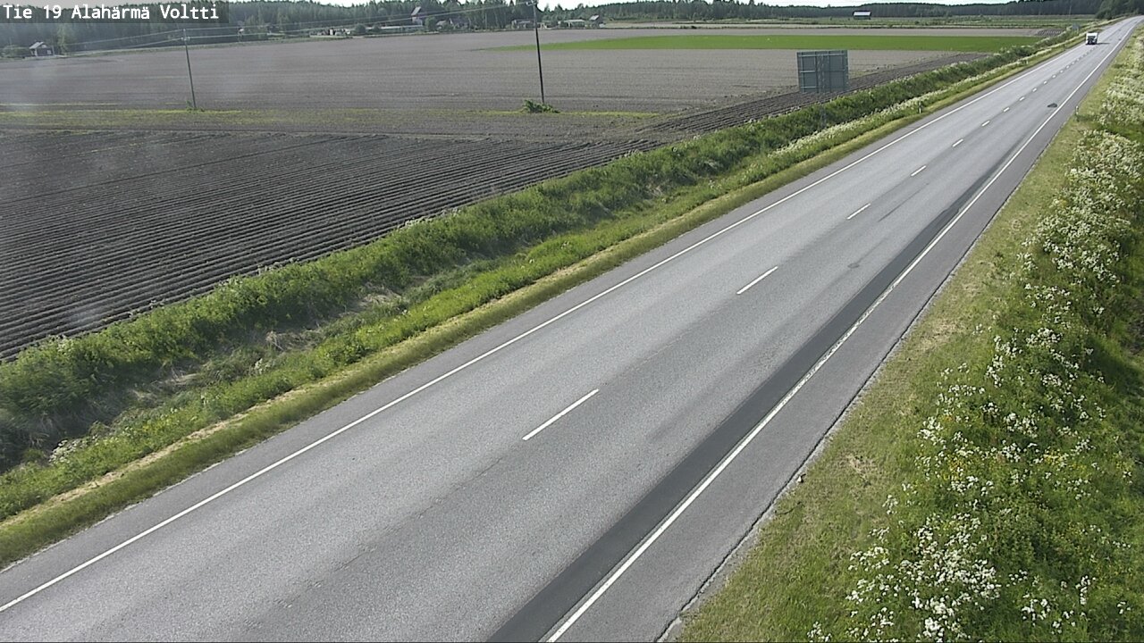 Weather Camera Image Road 19 Alahärmä, Voltti, Kauhava, Etelä-Pohjanmaa