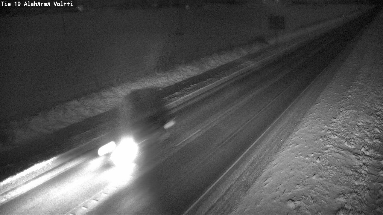 Weather Camera Image Väg 19 Alahärmä, Voltti, Kauhava, Etelä-Pohjanmaa