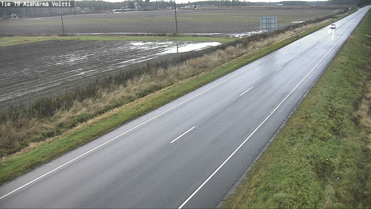 Weather Camera Image Road 19 Alahärmä, Voltti, Kauhava, Etelä-Pohjanmaa