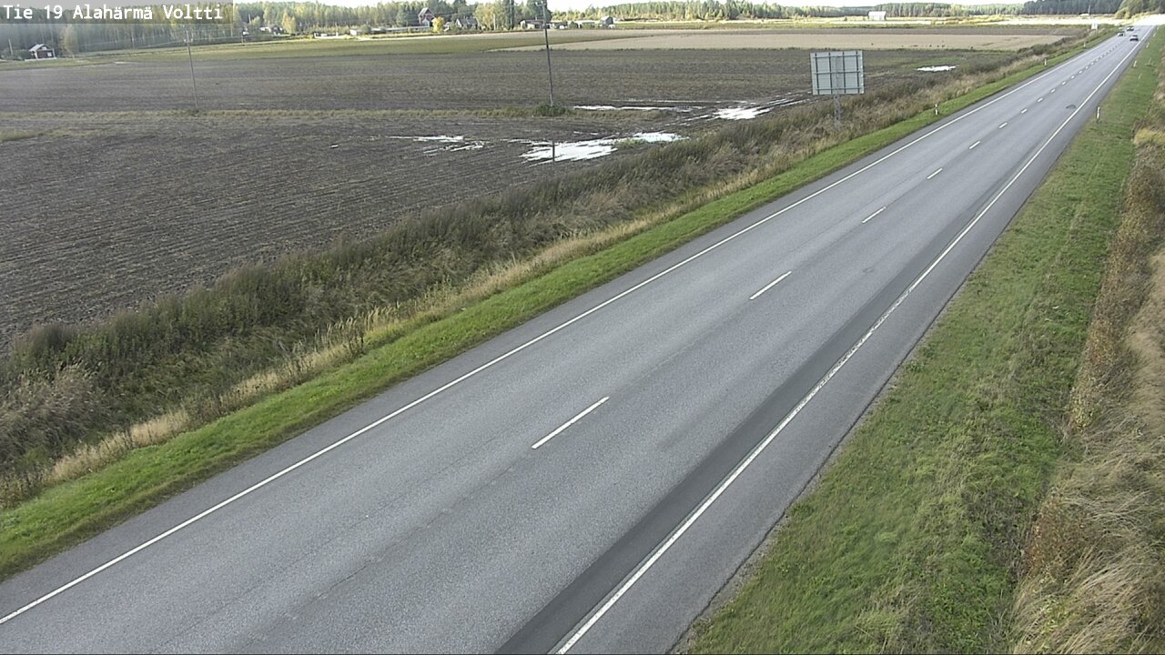 Weather Camera Image Road 19 Alahärmä, Voltti, Kauhava, Etelä-Pohjanmaa