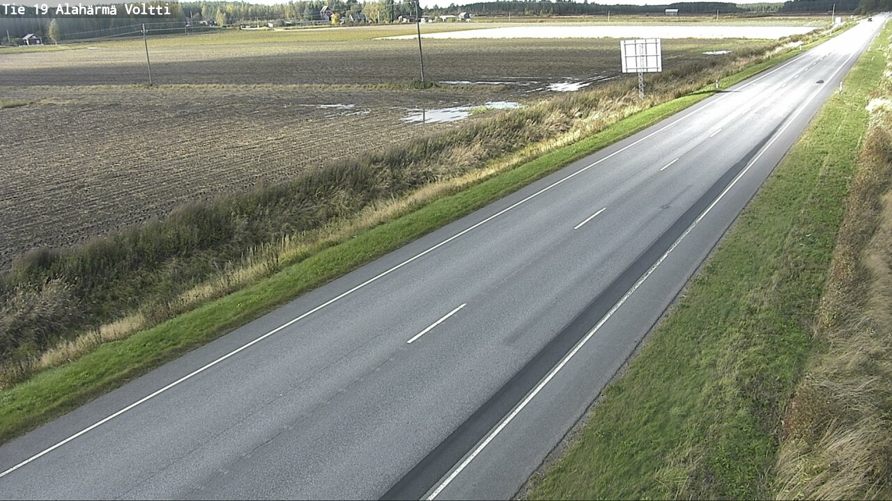 Weather Camera Image Road 19 Alahärmä, Voltti, Kauhava, Etelä-Pohjanmaa