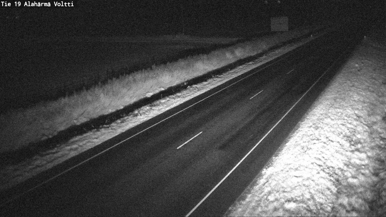 Weather Camera Image Väg 19 Alahärmä, Voltti, Kauhava, Etelä-Pohjanmaa