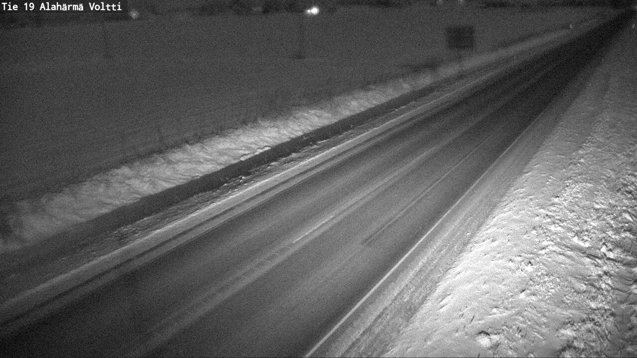 Weather Camera Image Väg 19 Alahärmä, Voltti, Kauhava, Etelä-Pohjanmaa