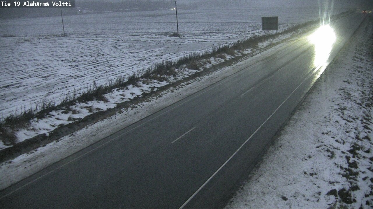 Weather Camera Image Road 19 Alahärmä, Voltti, Kauhava, Etelä-Pohjanmaa