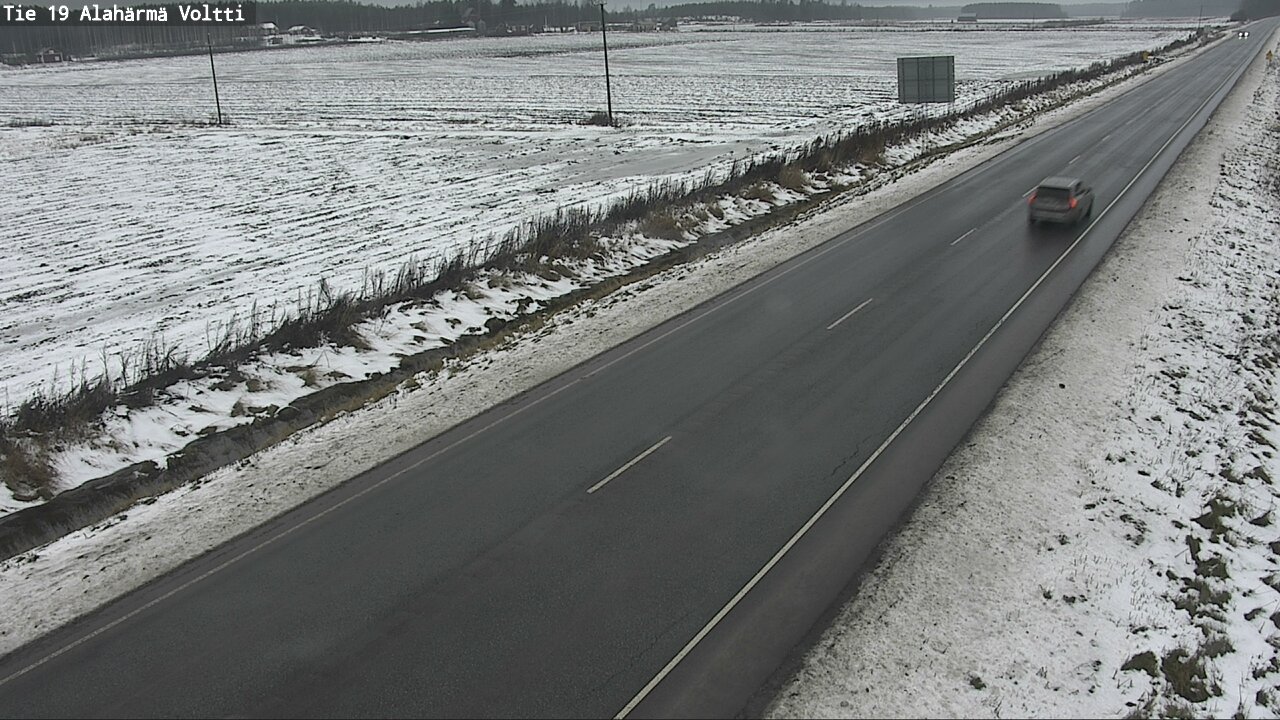 Weather Camera Image Road 19 Alahärmä, Voltti, Kauhava, Etelä-Pohjanmaa
