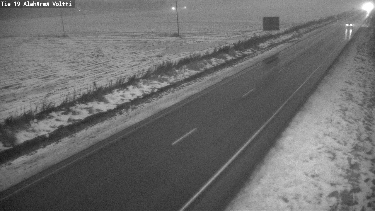 Weather Camera Image Road 19 Alahärmä, Voltti, Kauhava, Etelä-Pohjanmaa