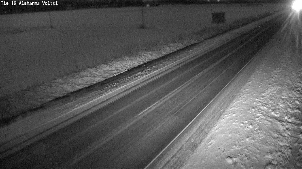 Weather Camera Image Road 19 Alahärmä, Voltti, Kauhava, Etelä-Pohjanmaa