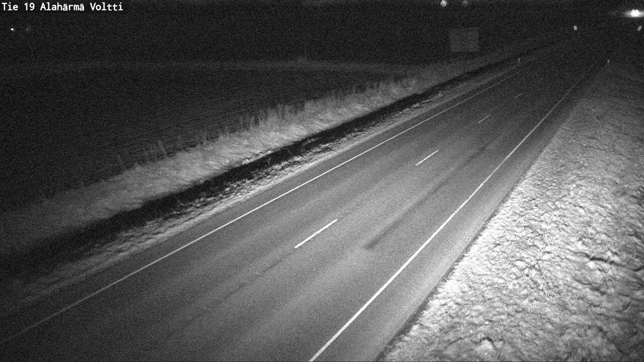 Weather Camera Image Road 19 Alahärmä, Voltti, Kauhava, Etelä-Pohjanmaa
