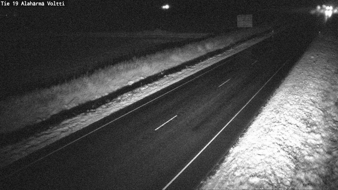 Weather Camera Image Väg 19 Alahärmä, Voltti, Kauhava, Etelä-Pohjanmaa