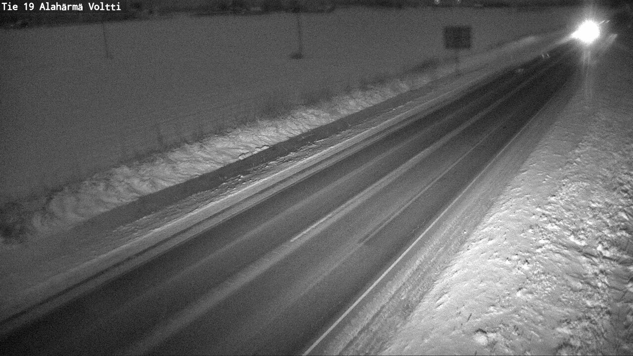 Weather Camera Image Väg 19 Alahärmä, Voltti, Kauhava, Etelä-Pohjanmaa