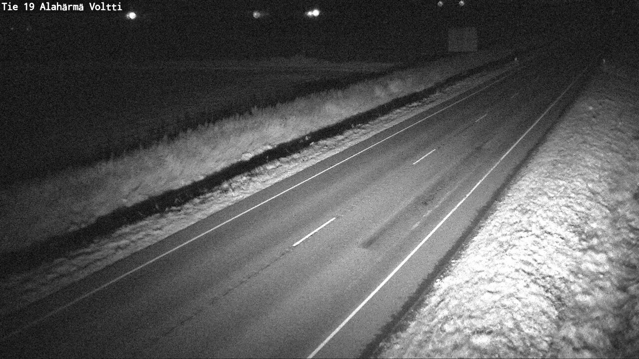 Weather Camera Image Väg 19 Alahärmä, Voltti, Kauhava, Etelä-Pohjanmaa