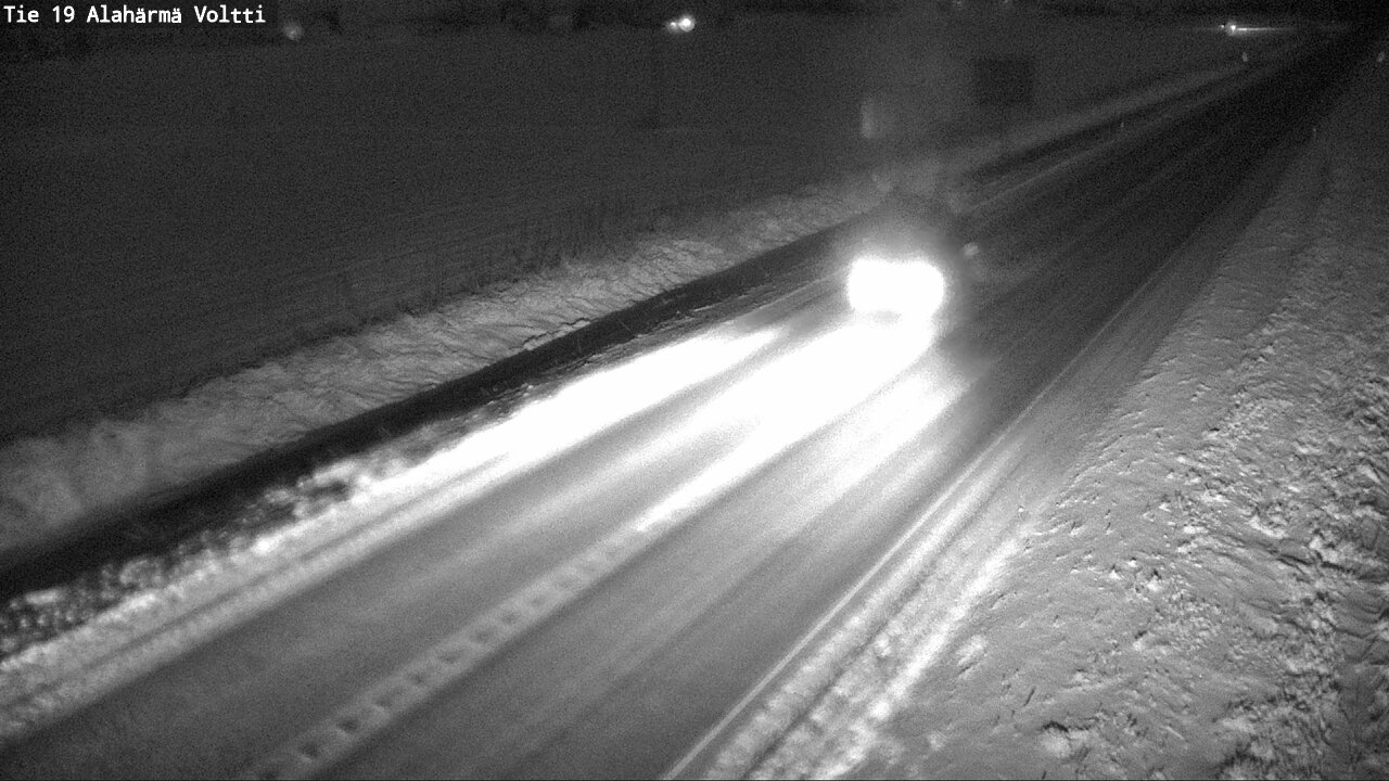 Weather Camera Image Väg 19 Alahärmä, Voltti, Kauhava, Etelä-Pohjanmaa