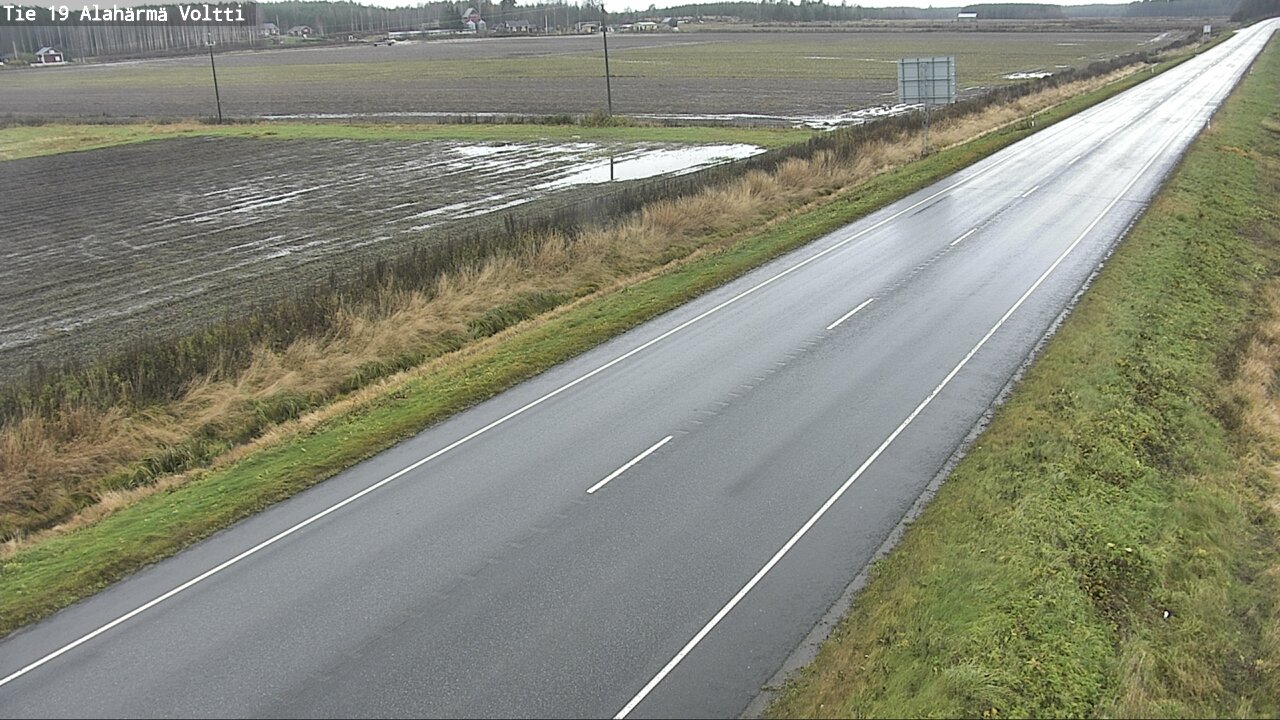 Weather Camera Image Road 19 Alahärmä, Voltti, Kauhava, Etelä-Pohjanmaa