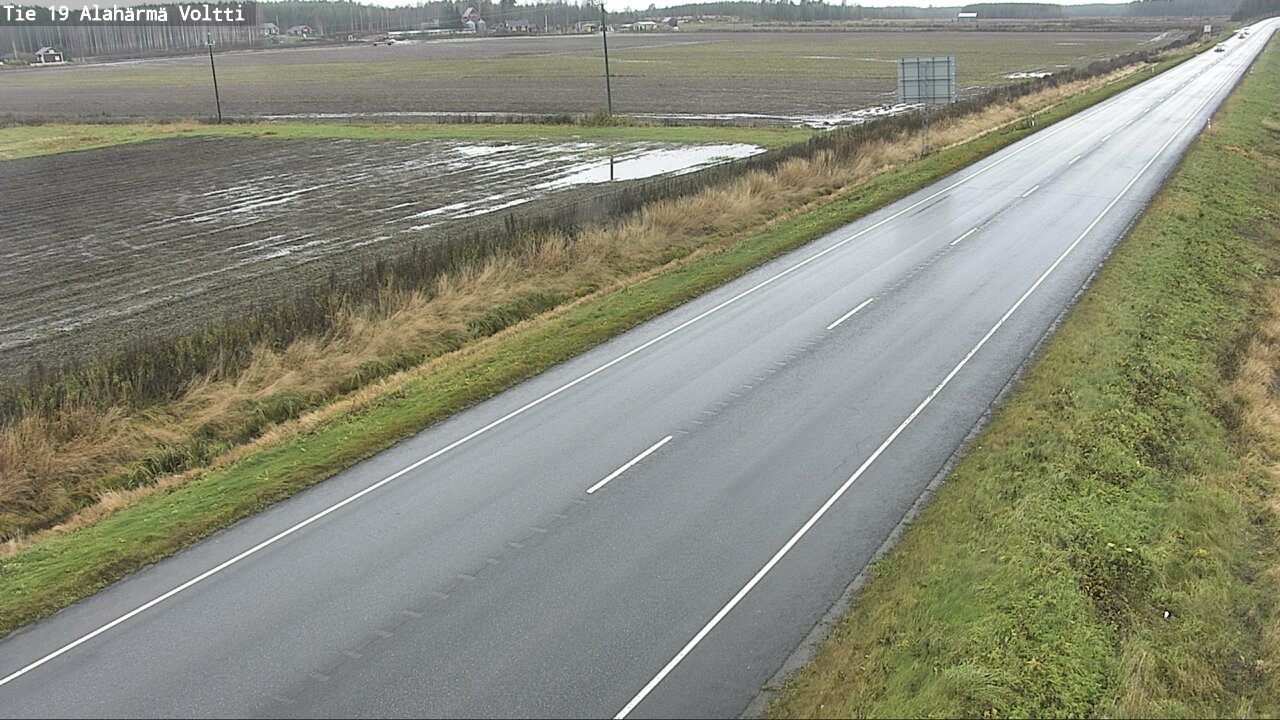 Weather Camera Image Road 19 Alahärmä, Voltti, Kauhava, Etelä-Pohjanmaa