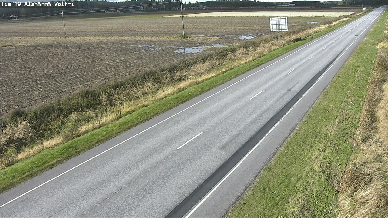 Weather Camera Image Road 19 Alahärmä, Voltti, Kauhava, Etelä-Pohjanmaa