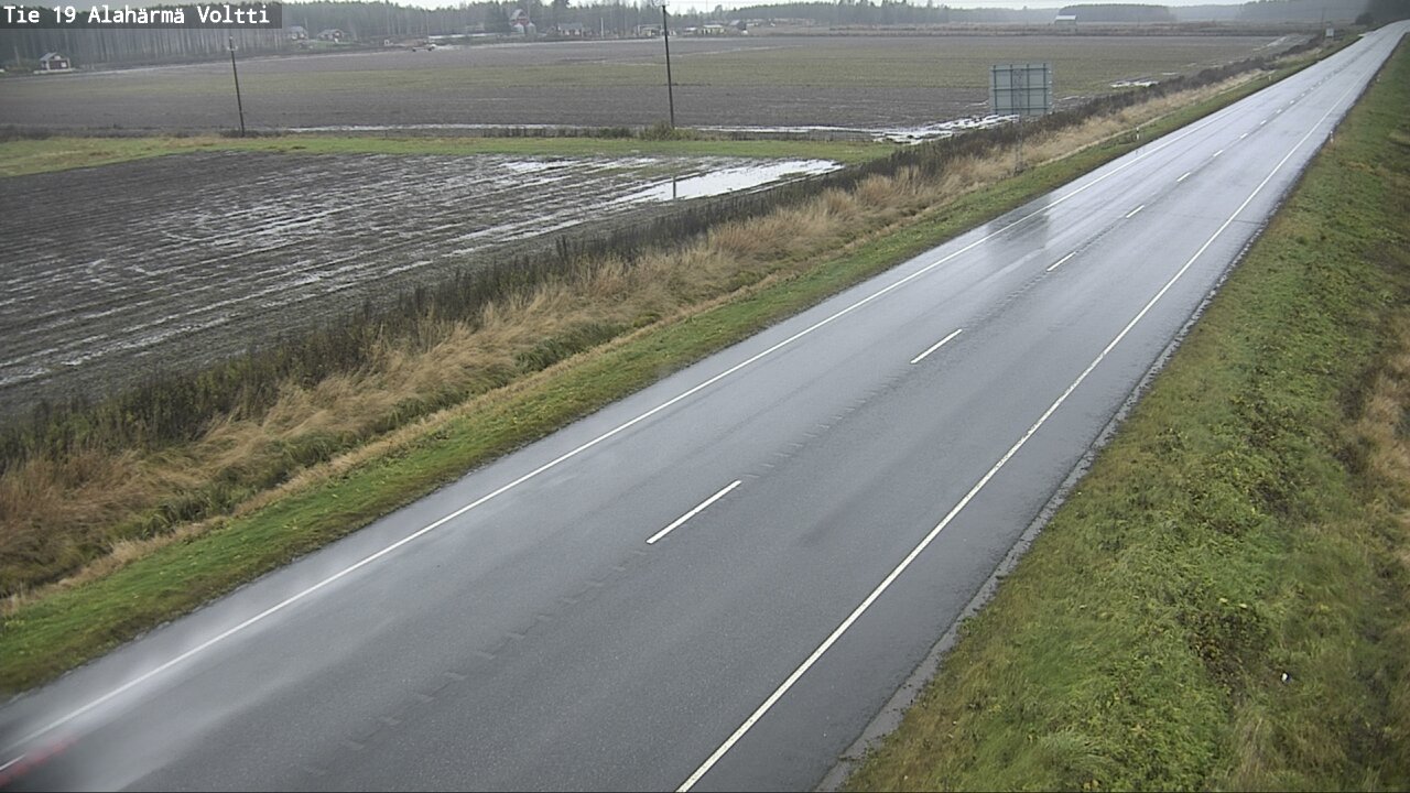 Weather Camera Image Väg 19 Alahärmä, Voltti, Kauhava, Etelä-Pohjanmaa