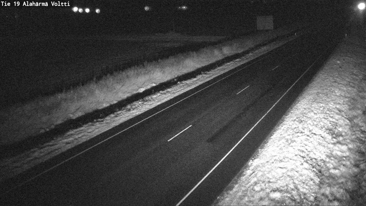 Weather Camera Image Road 19 Alahärmä, Voltti, Kauhava, Etelä-Pohjanmaa