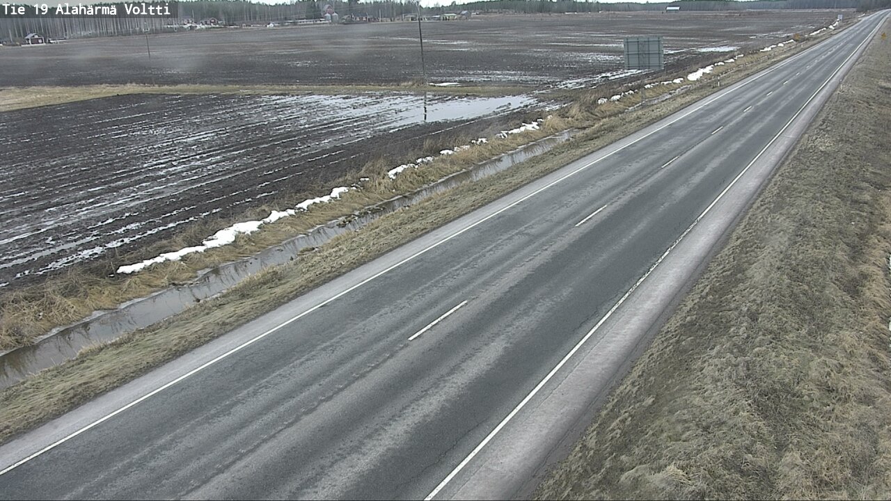 Weather Camera Image Road 19 Alahärmä, Voltti, Kauhava, Etelä-Pohjanmaa