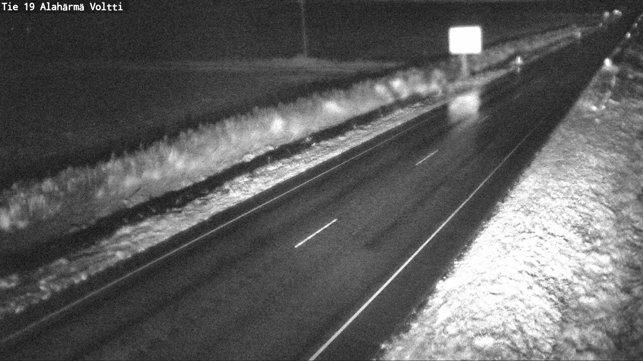 Weather Camera Image Väg 19 Alahärmä, Voltti, Kauhava, Etelä-Pohjanmaa