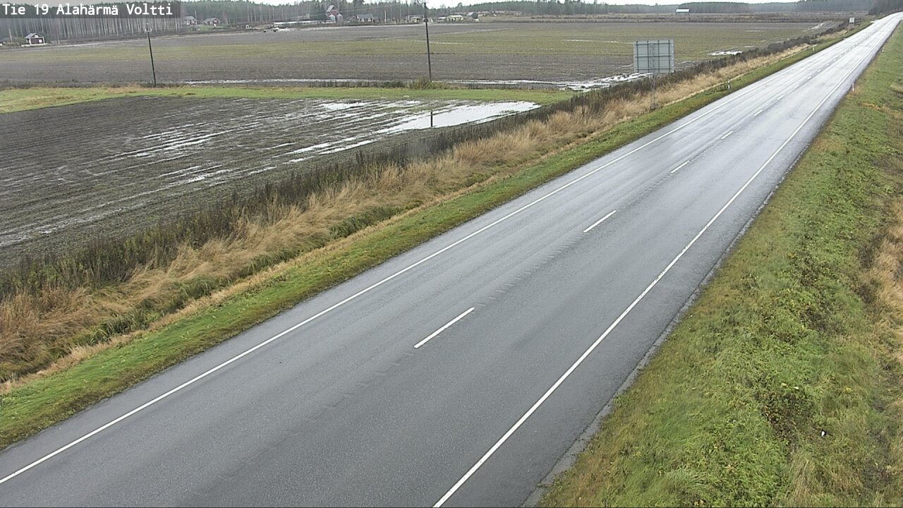 Weather Camera Image Road 19 Alahärmä, Voltti, Kauhava, Etelä-Pohjanmaa