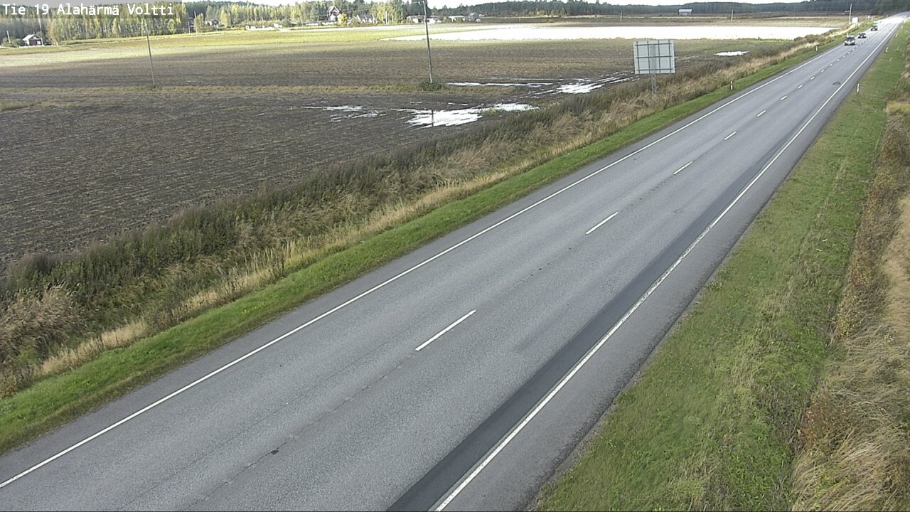 Weather Camera Image Road 19 Alahärmä, Voltti, Kauhava, Etelä-Pohjanmaa