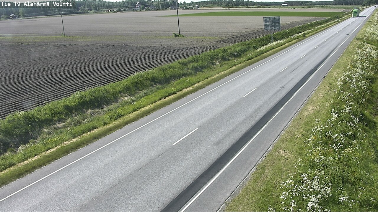 Weather Camera Image Road 19 Alahärmä, Voltti, Kauhava, Etelä-Pohjanmaa