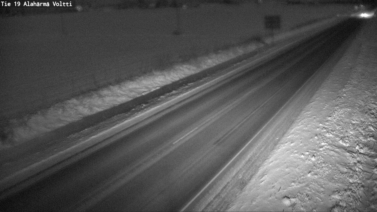 Weather Camera Image Väg 19 Alahärmä, Voltti, Kauhava, Etelä-Pohjanmaa