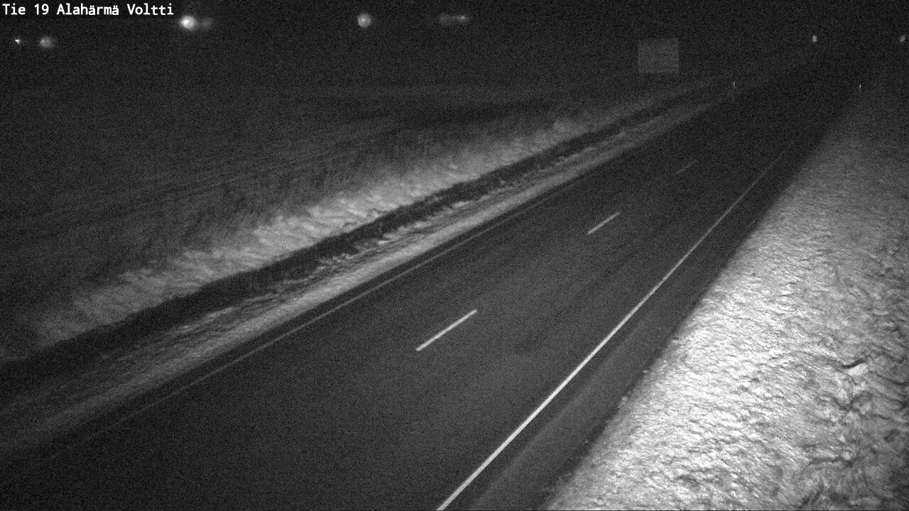 Weather Camera Image Road 19 Alahärmä, Voltti, Kauhava, Etelä-Pohjanmaa