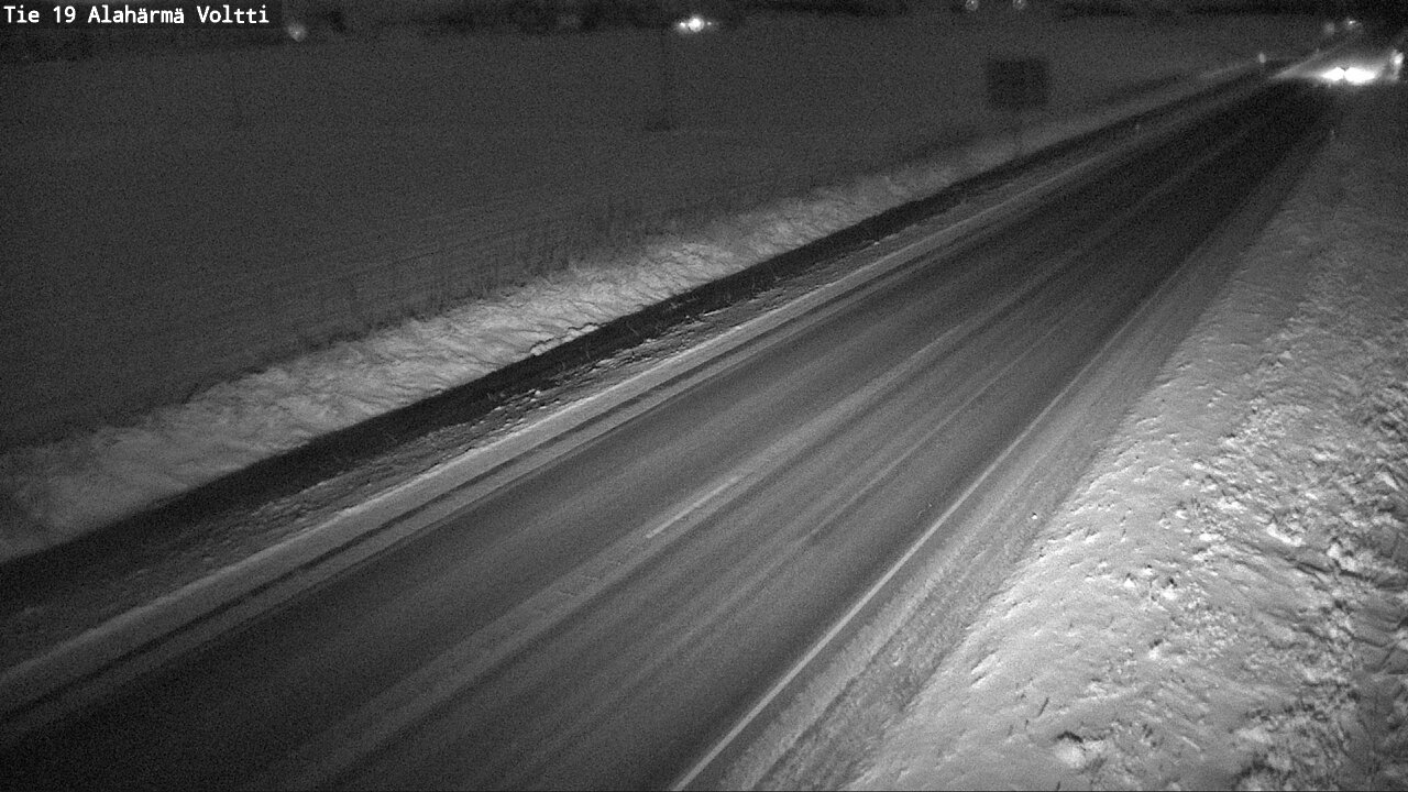 Weather Camera Image Väg 19 Alahärmä, Voltti, Kauhava, Etelä-Pohjanmaa