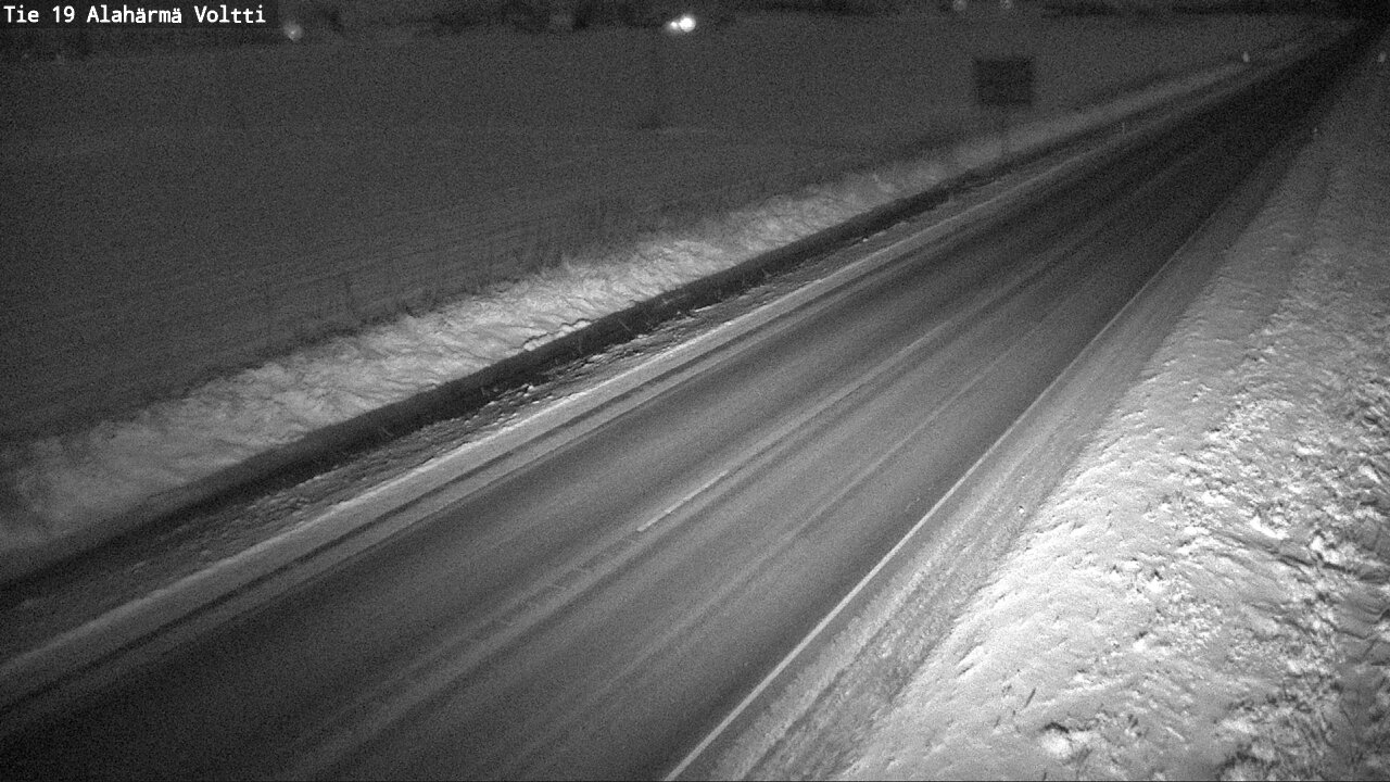 Weather Camera Image Väg 19 Alahärmä, Voltti, Kauhava, Etelä-Pohjanmaa