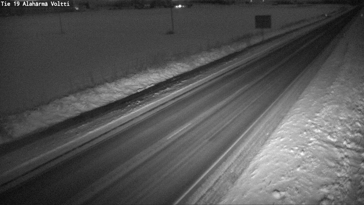 Weather Camera Image Väg 19 Alahärmä, Voltti, Kauhava, Etelä-Pohjanmaa