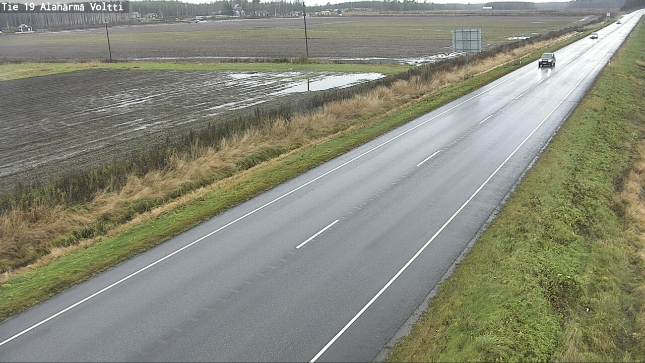 Weather Camera Image Road 19 Alahärmä, Voltti, Kauhava, Etelä-Pohjanmaa