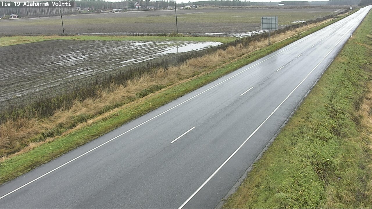 Weather Camera Image Road 19 Alahärmä, Voltti, Kauhava, Etelä-Pohjanmaa