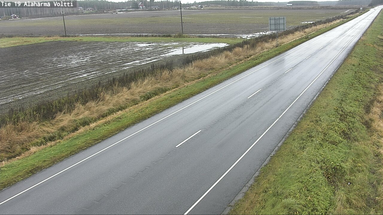 Weather Camera Image Väg 19 Alahärmä, Voltti, Kauhava, Etelä-Pohjanmaa