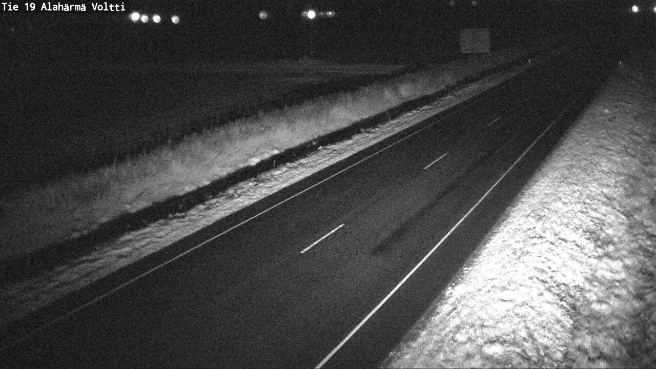 Weather Camera Image Road 19 Alahärmä, Voltti, Kauhava, Etelä-Pohjanmaa