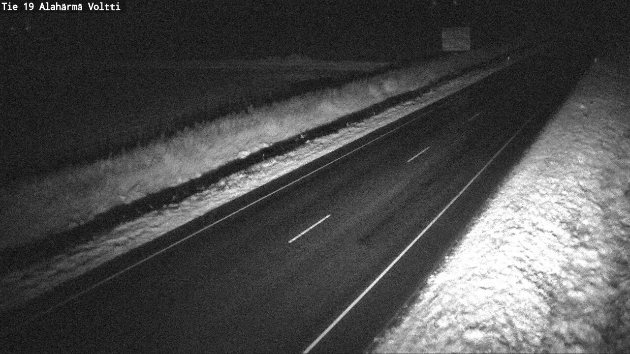 Weather Camera Image Väg 19 Alahärmä, Voltti, Kauhava, Etelä-Pohjanmaa