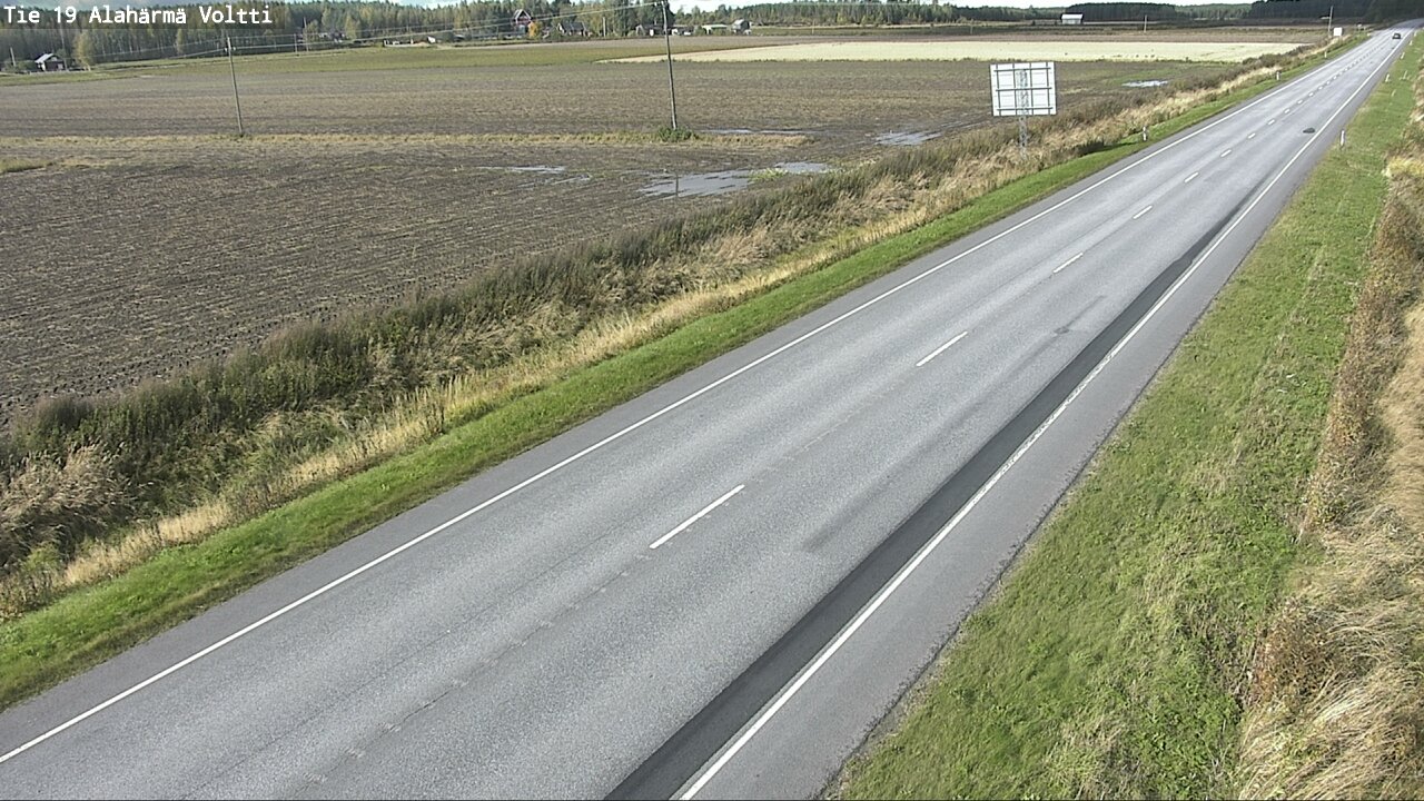 Weather Camera Image Road 19 Alahärmä, Voltti, Kauhava, Etelä-Pohjanmaa
