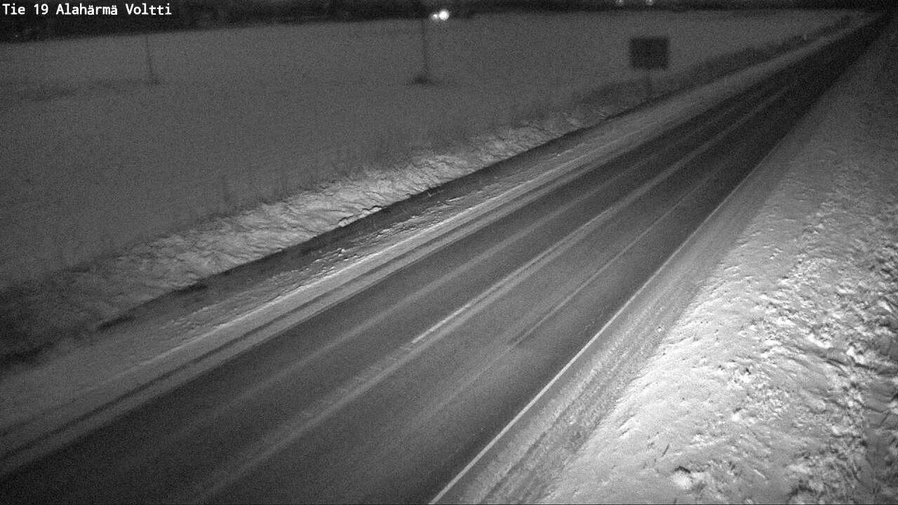 Weather Camera Image Road 19 Alahärmä, Voltti, Kauhava, Etelä-Pohjanmaa