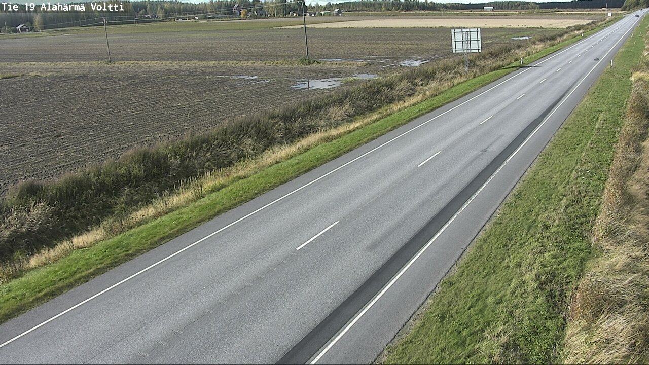 Weather Camera Image Road 19 Alahärmä, Voltti, Kauhava, Etelä-Pohjanmaa