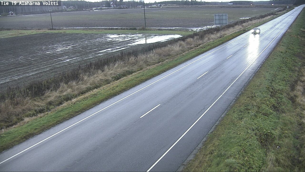 Weather Camera Image Road 19 Alahärmä, Voltti, Kauhava, Etelä-Pohjanmaa