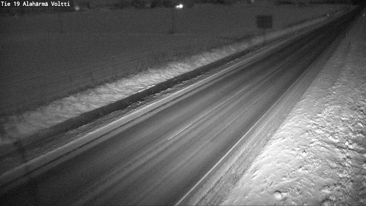 Weather Camera Image Väg 19 Alahärmä, Voltti, Kauhava, Etelä-Pohjanmaa