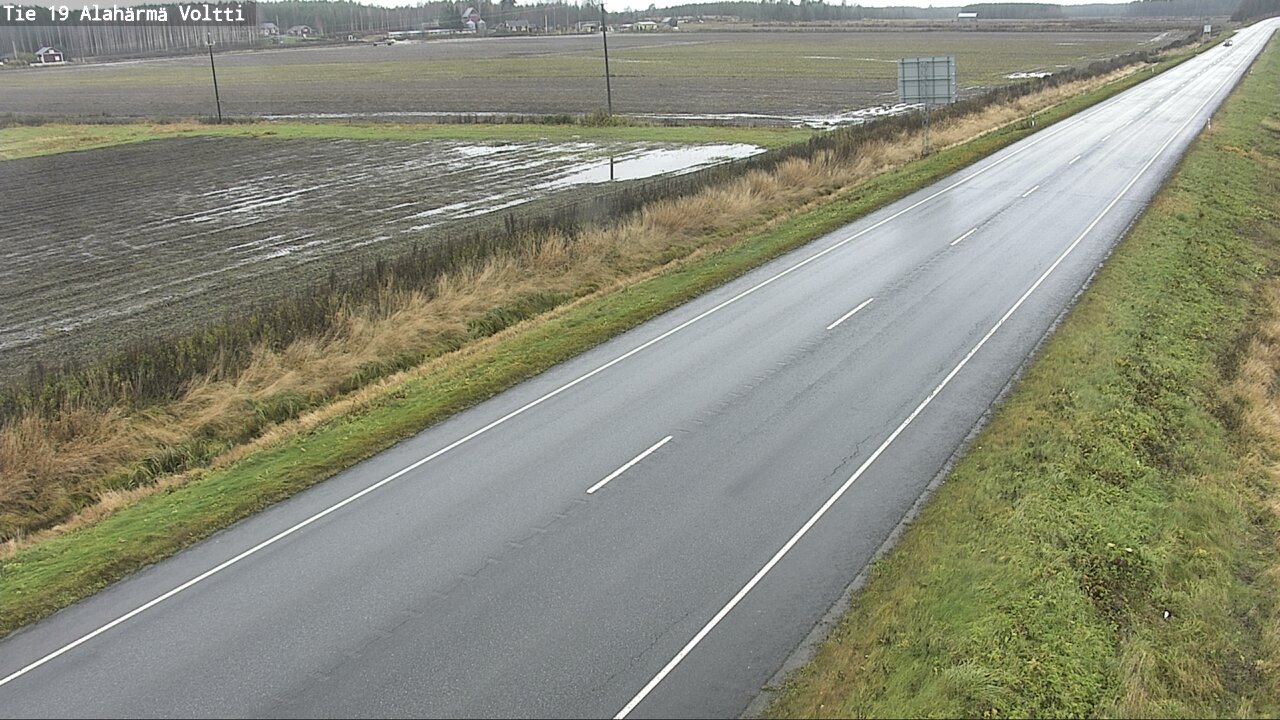 Weather Camera Image Road 19 Alahärmä, Voltti, Kauhava, Etelä-Pohjanmaa